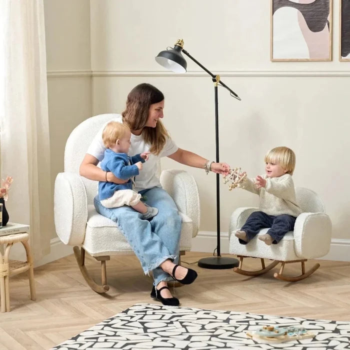 Tutti Bambini Micah Mini Me Children's Rocking Chair - Fresh Cream - ebebek