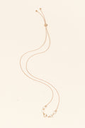 Valera Gold Beaded Necklace