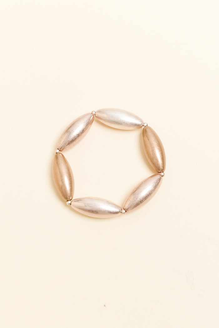 Vella Mixed Metal Beaded Bracelet