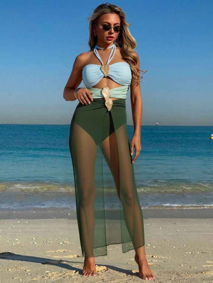 Verdant Swimsuit Set - Green