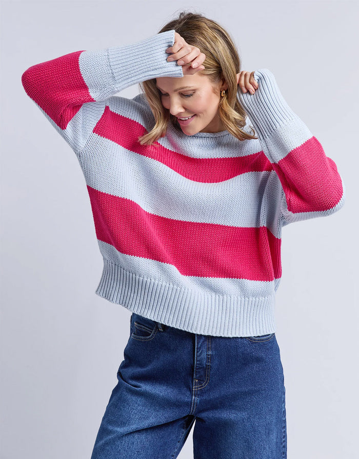 elm-vesi-stripe-knit-pink-blue-stripe-womens-clothing