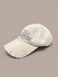 von dutch hat white with pink blue and purple splotches