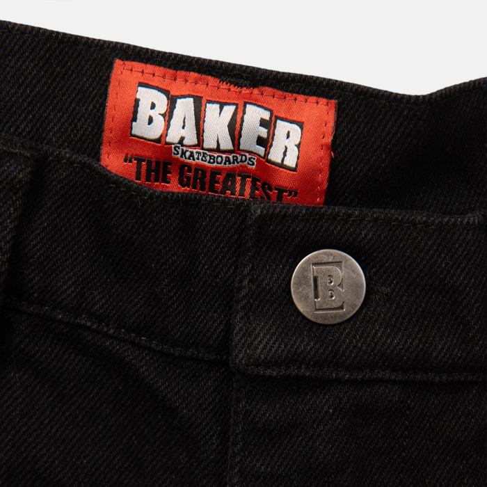 Warner Jean Shorts Black
