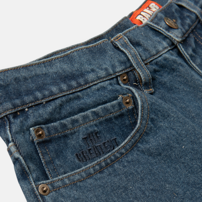 Warner Jean Shorts Blue