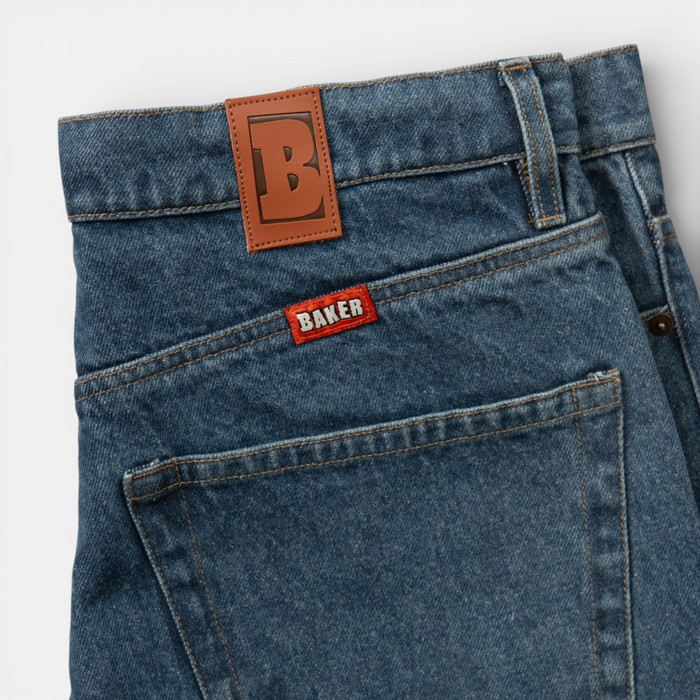 Warner Jean Shorts Blue
