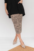 Whitney Leopard Bamboo Tube Skirt,Lifestyle