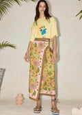 Winnie Sarong Skirt (Tangerine)