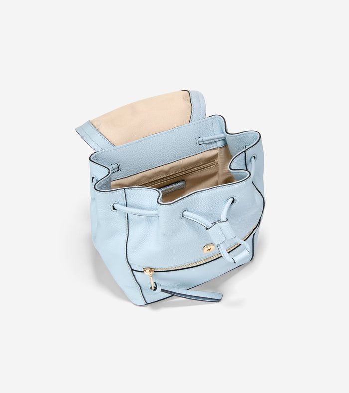 Women's Alexandria Small Flap Backpack-Ballad Blue