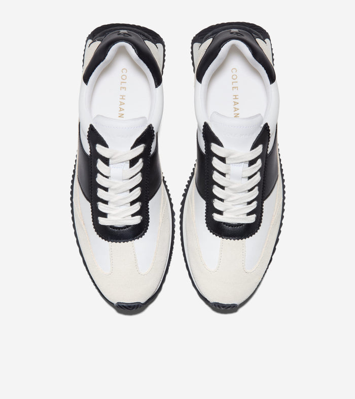 Women's Grand Crosscourt Davie Sneakers-White-Silver Birch-Black