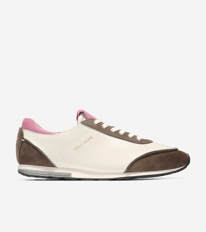 Women's GrandPrø Energyweave Low Profile Sneakers-Ivory-Deep Olive-Rose Wine