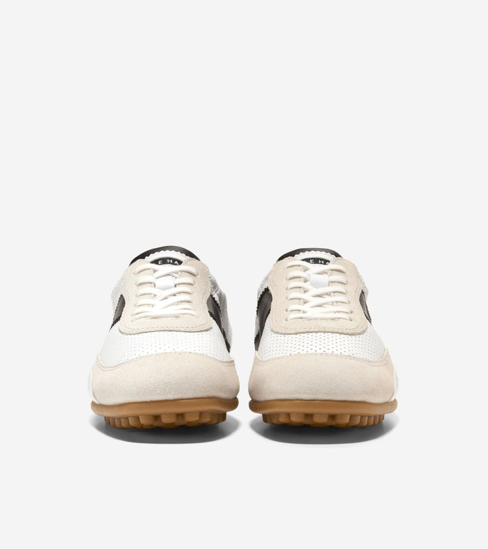 Women's GrandPrø Travina Sneakers-White-Black-Silver Birch