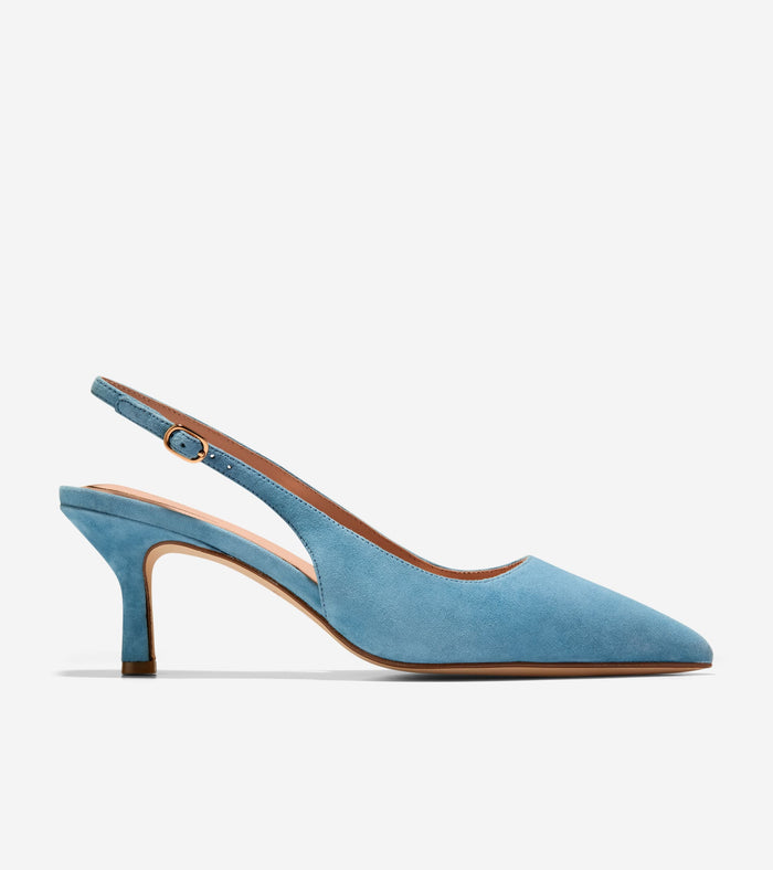 Women's Hansell Slingback Pumps-Provincial Blue