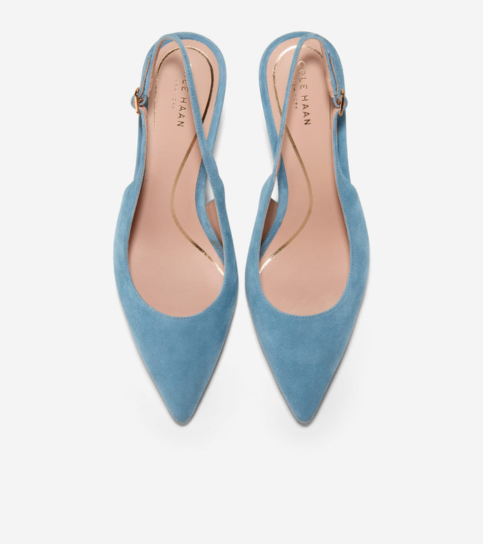 Women's Hansell Slingback Pumps-Provincial Blue