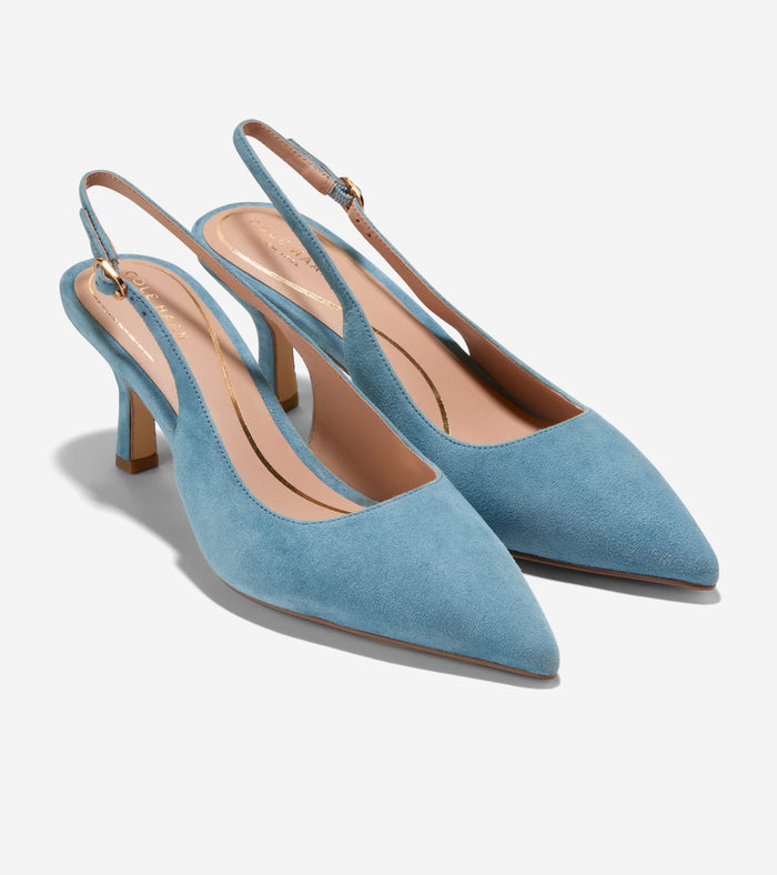 Women's Hansell Slingback Pumps-Provincial Blue