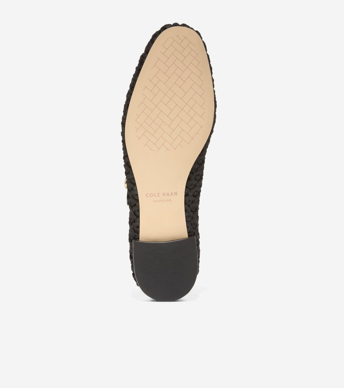 Women's Harlan Mary Jane Ballet Flats-Black