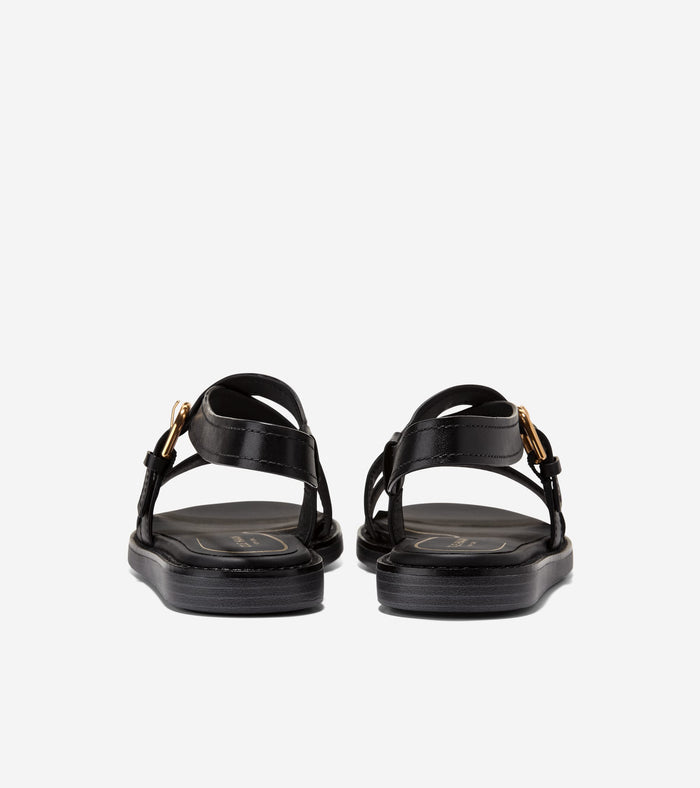 Women's Kami Buckle Sandals-Black