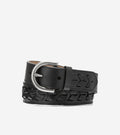 Women's Laced Harness Belt-Black