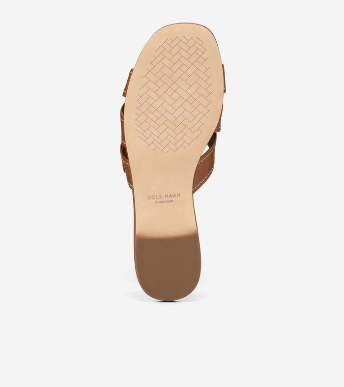 Women's Velma Buckle Slide Sandals-British Tan