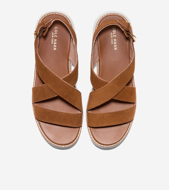 Women's ZERØGRAND Rexanna Sandals-Tobacco