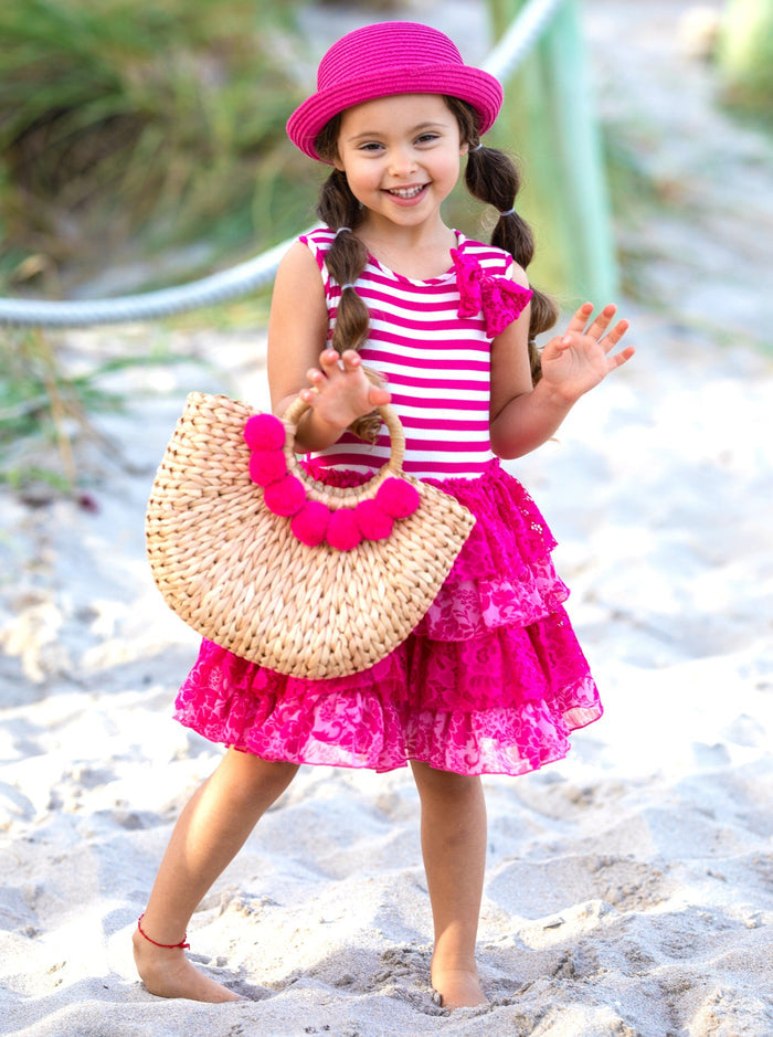 You're The Berry Best Tank Tiered Lace Dress Mia Belle Girls